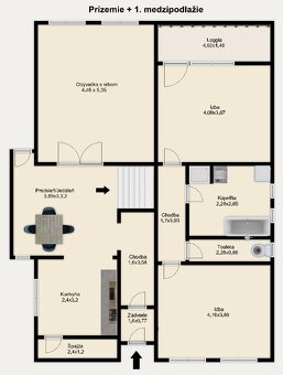 Priestranný 5i rodinný dom, Veľký Folkmar - predaj - 18