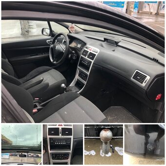 Peugeot 307 SW 1.6 HDI 80 KW, PANORAMA, 7 miest - 18