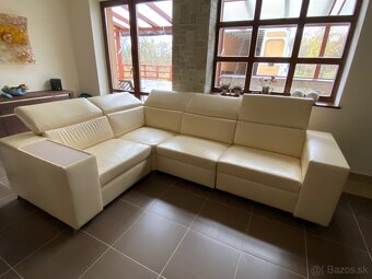 Extra veľká luxusná kožená sedačka Phase - 18