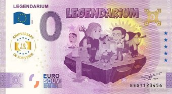 0 € / 0 euro souvenir bankovky 2025 - 1 - 18