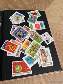 Staré známky 2 albumy - 18