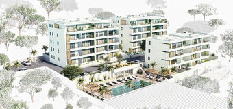 4 izb. Chorvátsko, Makarska, 122m2, terasa, p.2/3, 2x parkin - 18