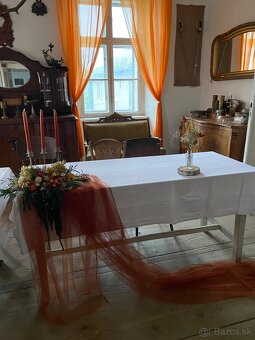 Svadobná výzdoba - jeseň, terakota - 18