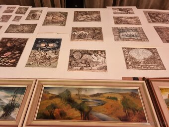 Predám grafiky a obrazy slovenských autorov. - 18