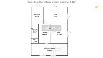 HALO reality - Predaj, rodinný dom Bystričany, Chalmová - EX - 18