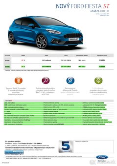 Ford Fiesta ST3 1.5 147 kW Performance Pack 2018/7 - 18