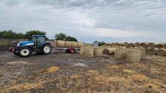 Samonakladacia Samovykladacia vlečka na balíky sena - 18