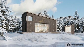 NA PREDAJ: 2podlažné, dizajnové, rekreačné, mini domy YuPOD - 18