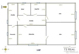 RODINNÝ DOM S POZEMKOM 2230 M2–RASLAVICE,PREŠOV-22 KM - 18
