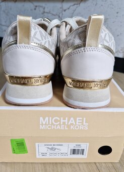 NOVE Michael Kors cierne,hnede,kremove,zlate tenisky 36-39 - 18