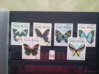 Poštové známky č.426 - FAUNA SVETA III. - 20 ks sérií - 18