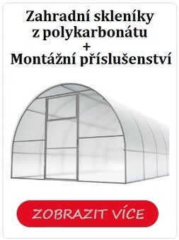 POLYKARBONÁT - PLEXISKLO - SKLOLAMINÁT - ZÁHRADNÉ SKLENÍKY - 18