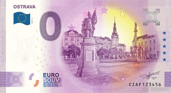 0 € / 0 euro souvenir bankovky - české - 18