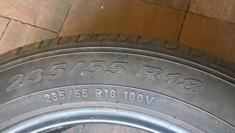 LETNÉ 235/55 R18 104V XL CONTI cca 5-6 mm 2022 už od 25 €/ks - 18