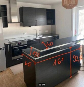 Moderná kuchynská linka so spotrebičmi - 18