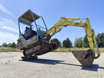 Minibáger Yanmar B15. 2x lyžica. - 18