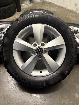 Zimná sada 5x112 R16 , 215/50/16 - Karoq, TRoc, Superb - 18
