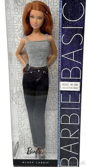Zberatelská Barbie Basics jeans - 18