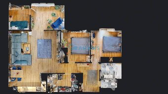 3D, predaj 3,5 izb. byt/apartmán, klimatizácia, loggia, Šust - 18