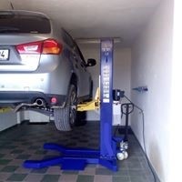 Jednostlpový dvojstlpový nožnicový zdvihák pneuservis gola - 18