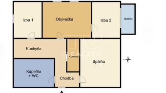 4-izbový byt s balkónom v Piešťanoch – skvelá... - 18