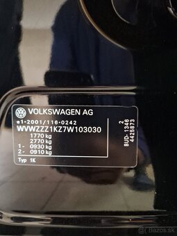 VW Golf 5 1,4 16V - 18