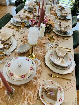 AKCIA krásna nepoužitá obedová súprava vhodná ako dar - 18