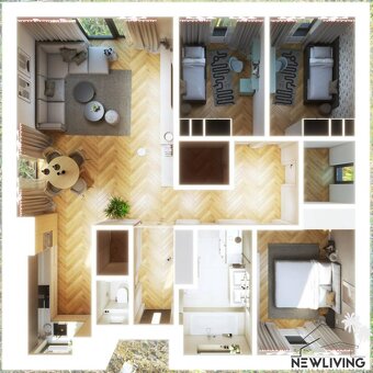 NA PREDAJ 4 izbový bungalov Madunice - 18