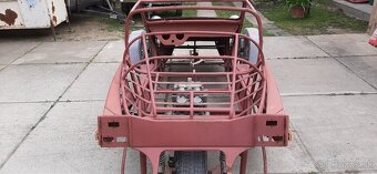Predám rám z Velorexu, motor Yamaha XS 400 - 18