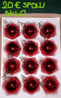 Staré vianočné gule a ozdoby - 18