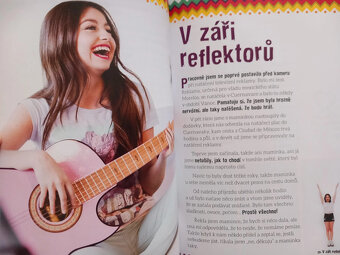 Soy Luna 2 knihy v krásnom stave - cena za obe spolu - 18