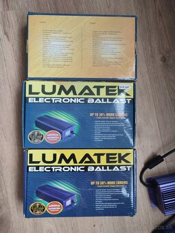 elektronické predradniky rôzne , nové v krabici - 18