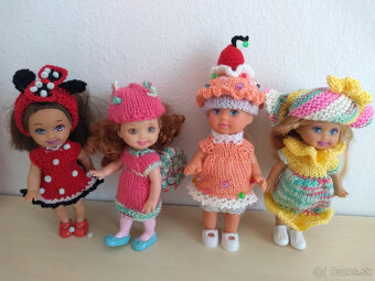 Oblečenie šaty na bábiky Barbie Ken deti Rainbow high LOL - 18