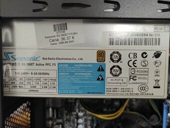 PC Intel G620, Fractal Design, nizka spotreba 25W idle - 18