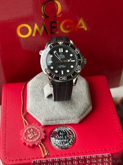Omega Seamaster 300M, Rubber Strap, 42mm - 18