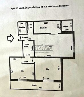 Predáme 3-izbový byt na ul. Čsl. parašutistov, Nové Mesto - 18