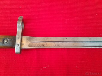 Bodák Mannlicher 1895 poddôstojník ČSR,bodák pre mužstvo. - 18