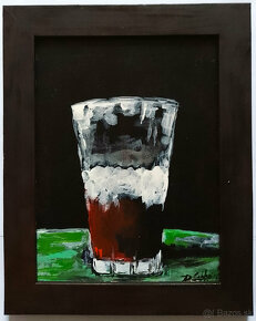 Maľby s tematikou drinkov, piva a kávy - 18