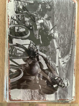 Plechove cedule vojenske - 18