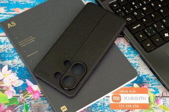 Puzdro s koženkovým vzorom pre Xiaomi / Redmi / Poco - 18