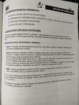 Predám elektrický bežecký pás Trinfit Gara T250 - 18