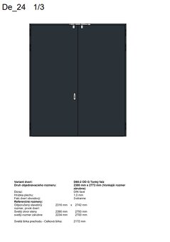 Oceľové dvere Hörmann - nové, nepoužité - 18