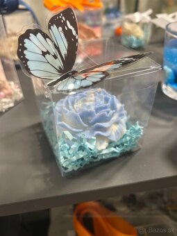 Sviečky a sviečkove kytice, darčekové balenia - 18