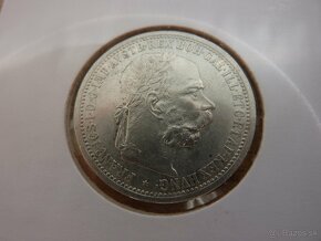 R-U Vzácnejšia 1 koruna 1899 bz v peknom zbierkovom stave - 18