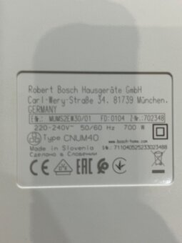 Bosch MUM S2EW40 kuchynský robot - 18
