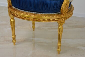 Zámecký salon - sedací souprava - 4 části - 18