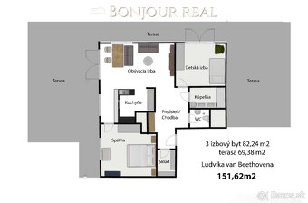 NOVÁ CENA:3-IZBOVÝ PENTHOUSE OBKLOPENÝ TERASAMI V TRNAVE - 18