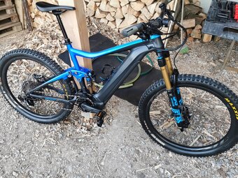 Horsky elektrobicykel celoodpruzeny pneu 27,5 ram L - 18