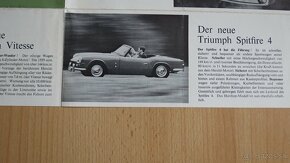Prospekty Rover, Triumph, TVR, Lotus - od 50. let. - 18