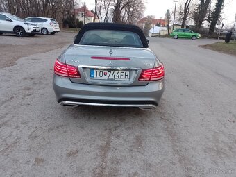 Predám Mercedes E250 Cabrio model w212 ročník 2014 - 18